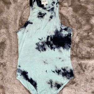 Tie dye one piece